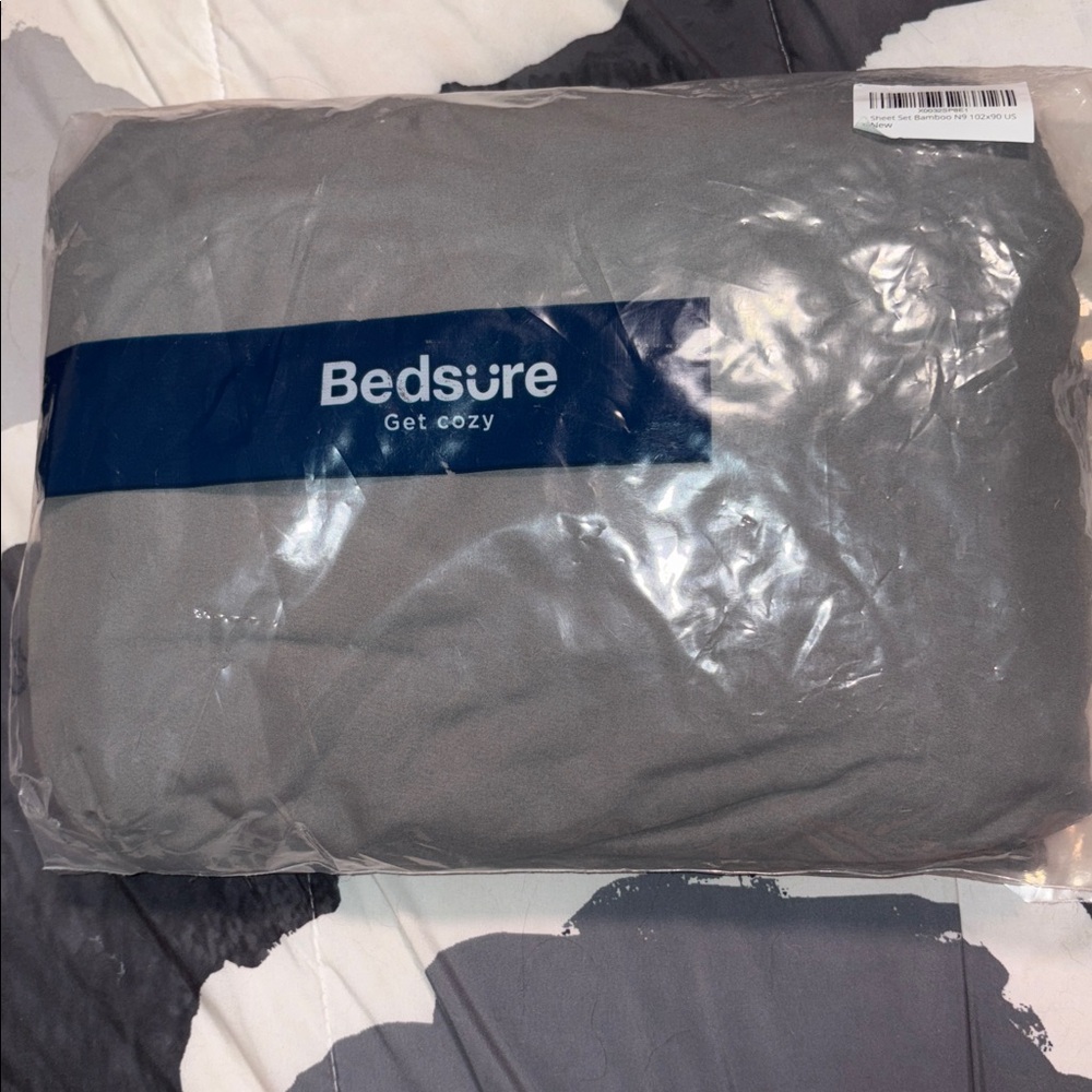 Bedsure Gray Cozy Sheet Set